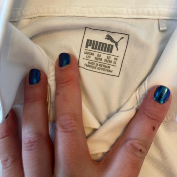 PUMA White Polo - Picture 1 of 2